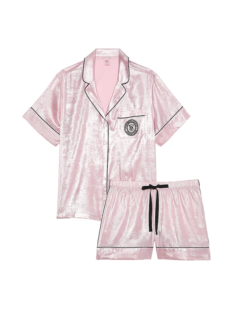 Satin Short Pajama Set