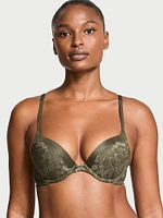 Push-Up Lace-Cup Bra