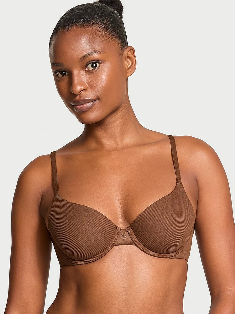 Shine Patch Lightly Lined Demi Bra