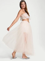 Atelier Victoria's Secret Crystal Tulle Skirt