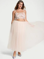 Atelier Victoria's Secret Crystal Tulle Skirt