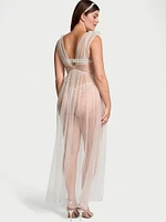 Atelier Victoria's Secret Crystal Tulle Sleeveless Robe