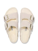 Arizona Shearling Suede Sandals