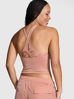 Seamless Halter Tank Bra