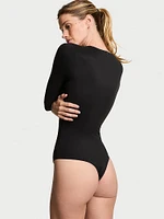 BODYWEAR by Victoria with FeatherSoft™ Innovation Long-Sleeve Bodysuit