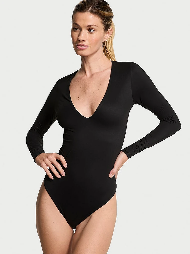 BODYWEAR by Victoria with FeatherSoft™ Innovation Long-Sleeve Bodysuit