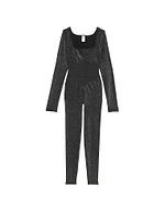 Long-Sleeve Square Neck Onesie