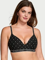 Lightly Lined Micro-Rib Wireless Bra