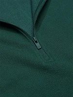 Winter Seamless Half-Zip Tank Top