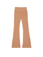 Soft Seamless Cable Flare Leggings