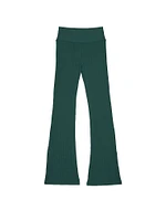 Soft Seamless Cable Flare Leggings