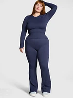 Soft Seamless Cable Long-Sleeve Top