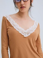 Eisley Ribbed Knit Top