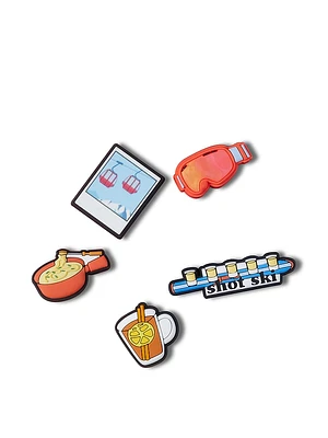 Jibbitz 5-Pack Apres and Eat Charms