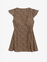 Lucy Wrap Mini Dress