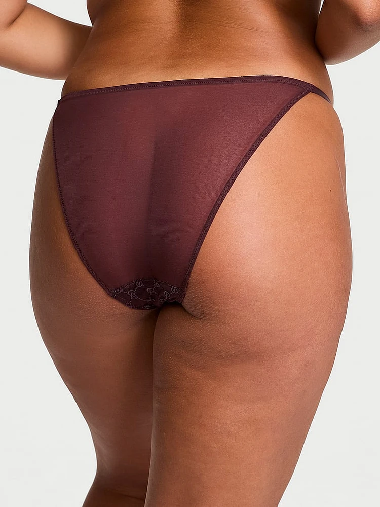 VS Logo Embroidery String Bikini Panty