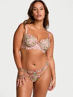 Lightly Lined Smooth Shimmer Demi Bra