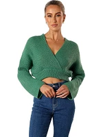 Brinley Crop Knit Sweater