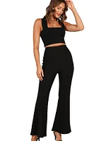 Rutherford Flared Ponte Pant