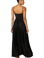 Naira Pleated Maxi Dress