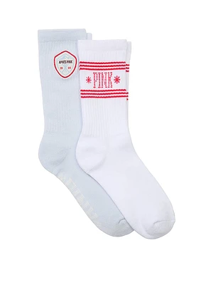 2-Pack Crew Socks