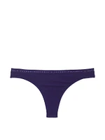 Stretch Cotton Thong Panty