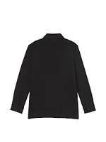 Brushed Modal Fleece Oversized Shirt