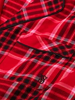 Flannel Long Pajama Set