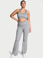 Luxe Cable-Knit Flare Lounge Pants