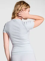 Shimmer Seamless Tee