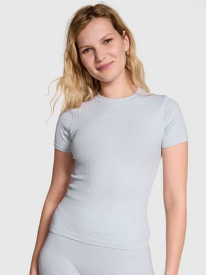 Shimmer Seamless Tee