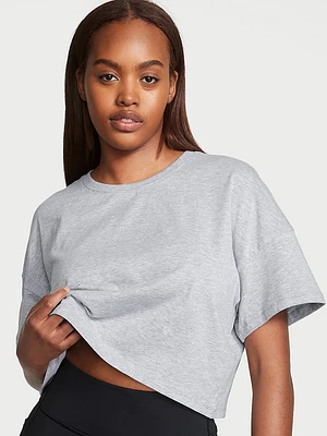 Cotton Cropped T-Shirt