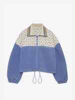 Saide Floral Fleece Jacket