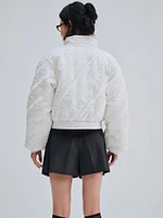 Sloane Eyelet Puffer Coat