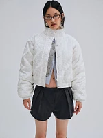 Sloane Eyelet Puffer Coat