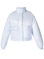 Shine Cropped Ski Puffer