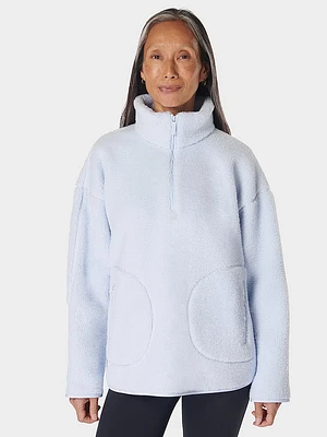 Plush Textured Zip-Up Fleece