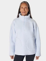 Plush Textured Zip-Up Fleece