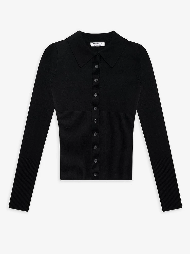 Brooks Ribbed Knit Sweater