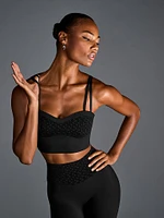 VSX Elevate™ Logo Mesh Longline Sports Bra