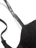 Twinkle Strap Lace V-String Panty