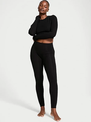 Cotton High-Rise Leggings