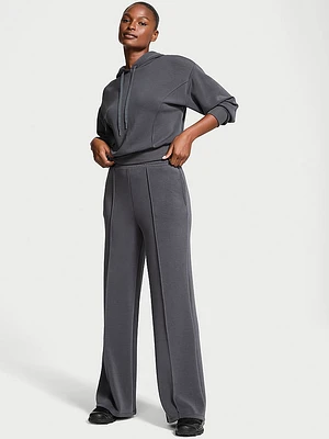 Featherweight Knit Wide-Leg Pant