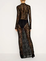 Lace Longsleeve Gown