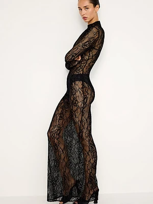 Lace Longsleeve Gown