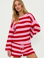 Ava Stripe Sweater