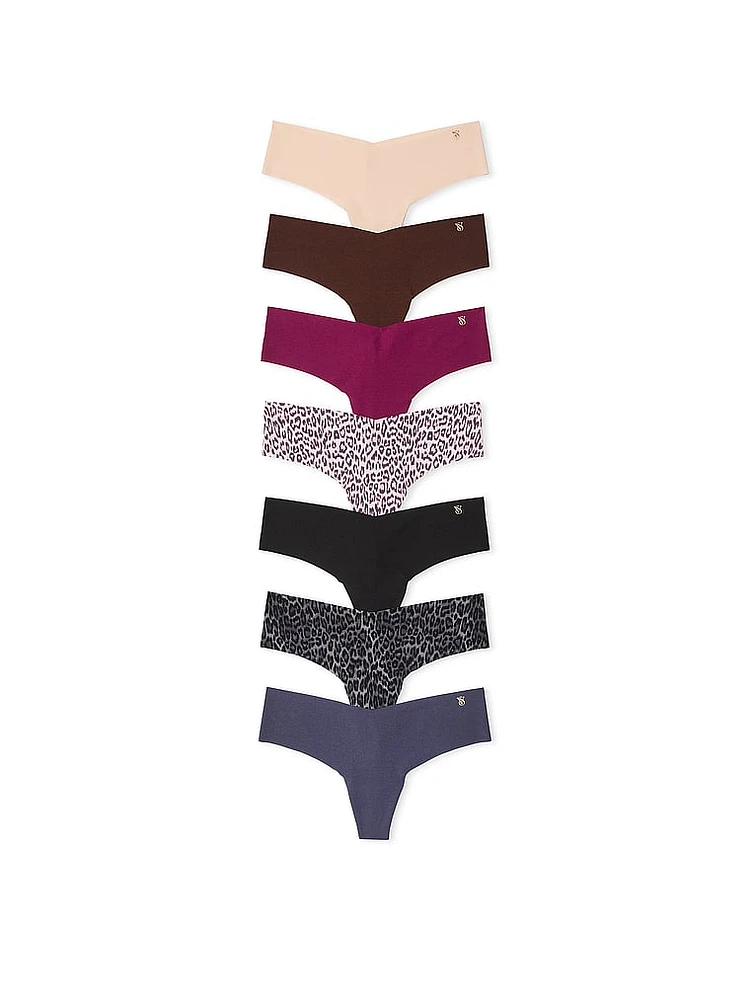 7-Pack No-Show Thong Panties