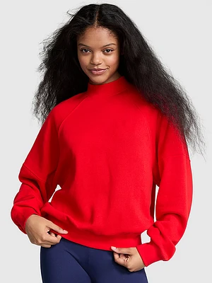 Ivy Fleece Mock-Neck Sweatshirt