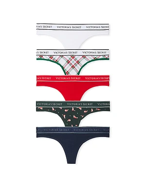 5-Pack Mixed Thong Panties