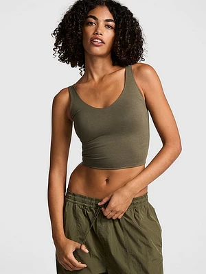 Cotton Lightly Lined Bra Top